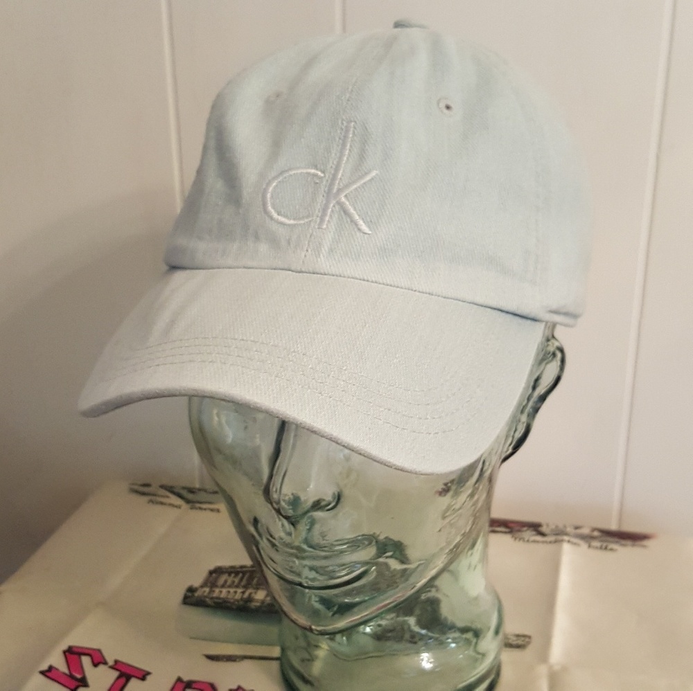 Calvin Klein denim baseball cap